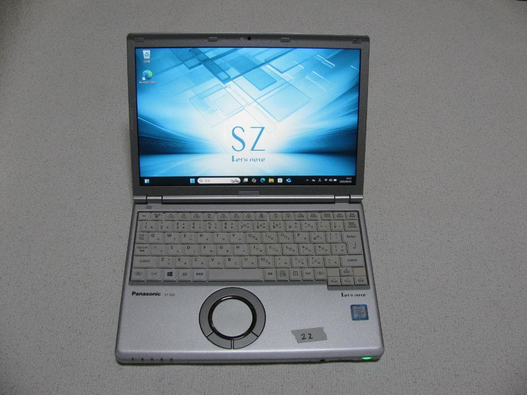 B22 レッツノートCF-SZ6 高速起動快適　訳アリ 特価品　/WIN11