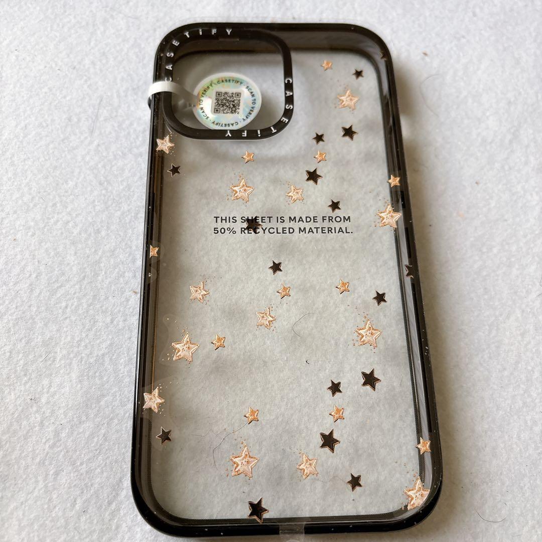 ★iPhone 14 Pro Max ケース CASETiFY ブラック透明