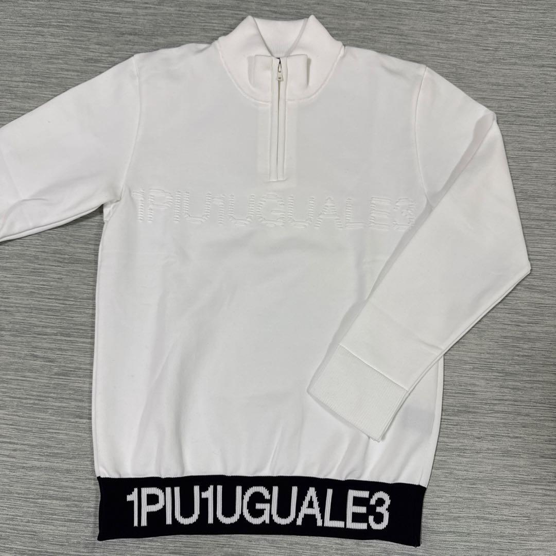 1piu1uguale3 GOLFウノピゥウノウグァーレト　ハーフジップニット