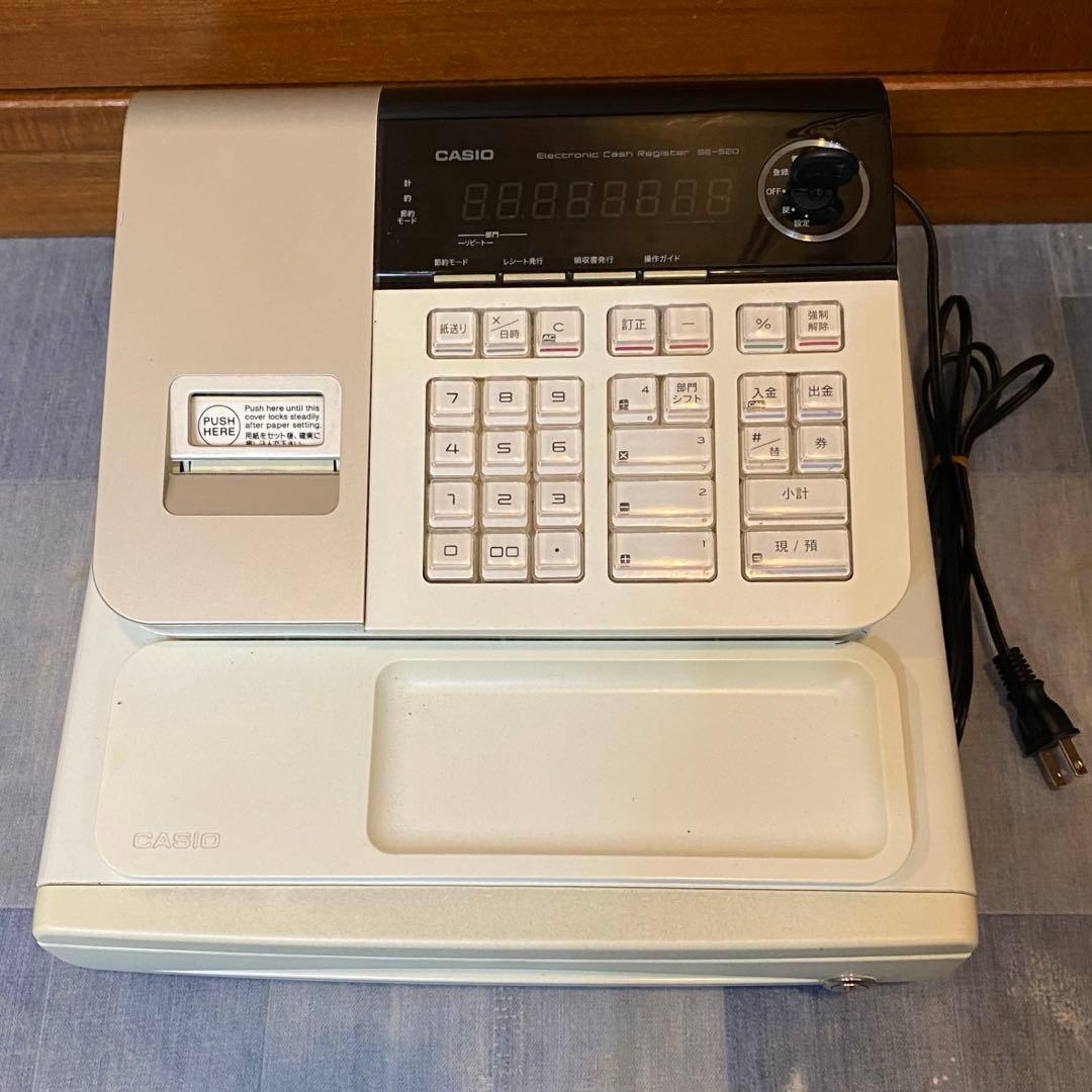 N2198 CASIO レジスター SE-S20
