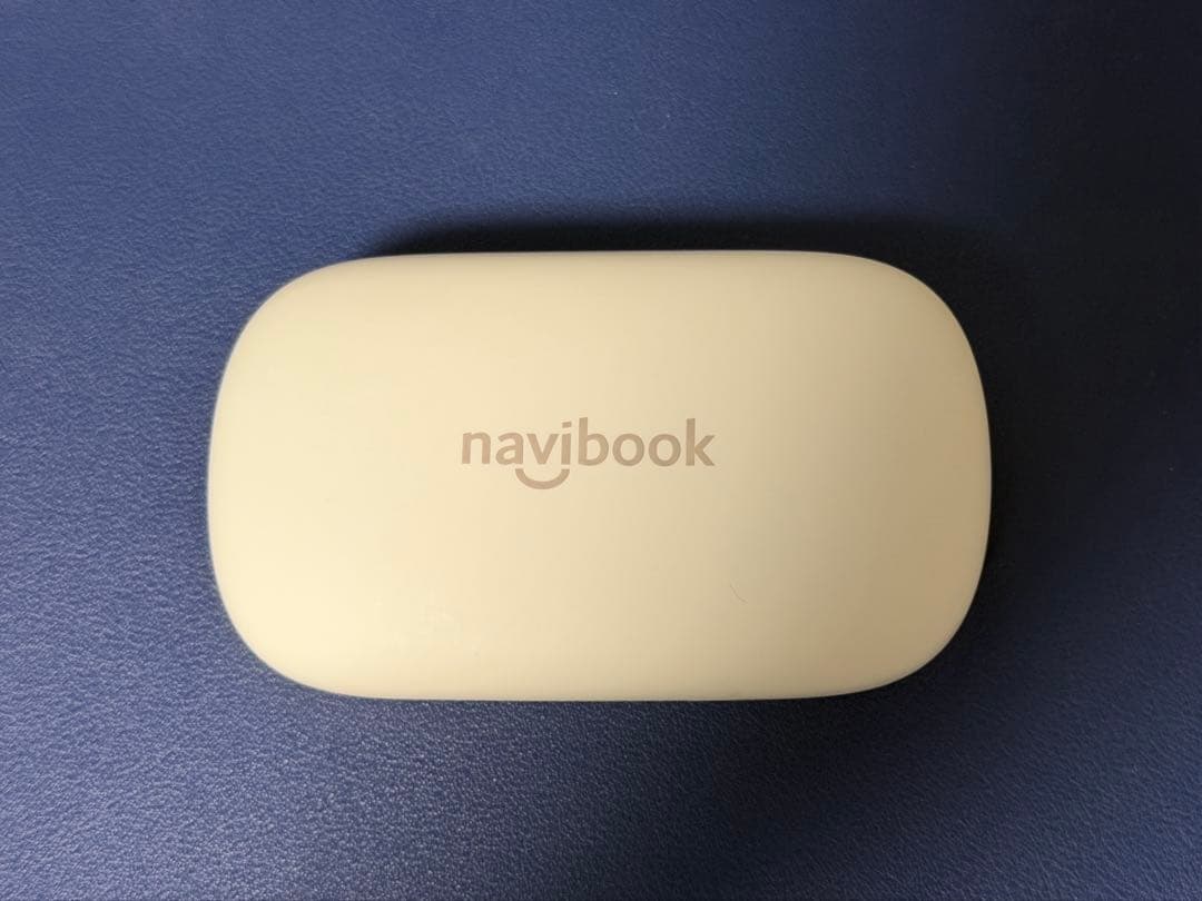 NaviBook AI Pro NB204 ワイヤレスイヤホン アイボリー