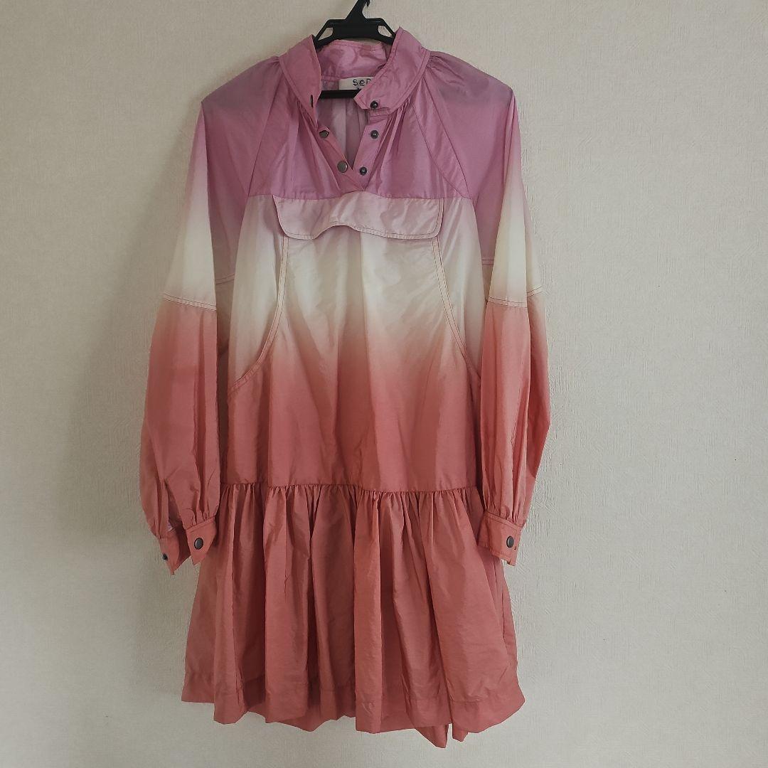 sea New York グラデーションピンク ワンピース XXS