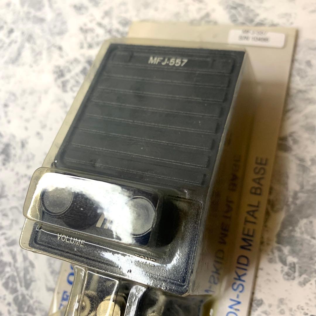 MFJ-557 モールス符号練習用発振器 電鍵付き CW練習器