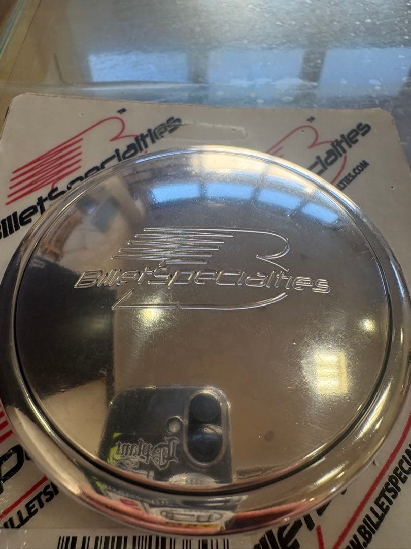 Billet Specialties ホーンボタン ポリッシュ仕上げ