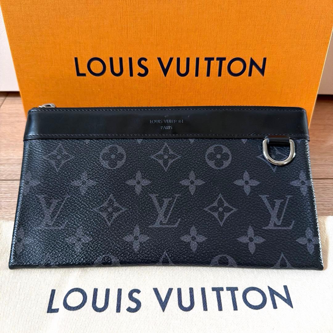 LOUIS VUITTON ポーチ ポシェットディスカバリーPM エクリプス