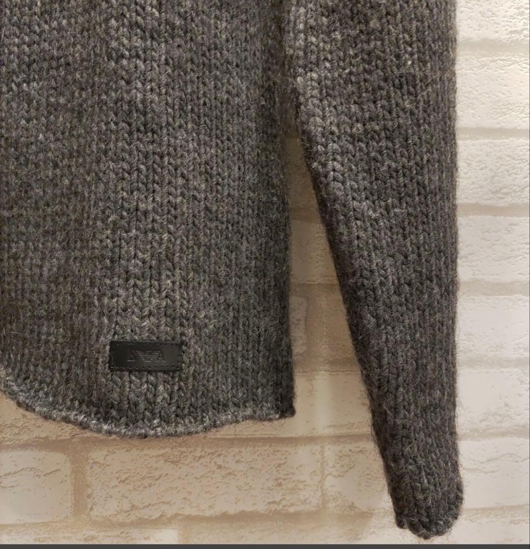 EMPORIO ARMANI メンズ トップス　モヘア混 長袖 ニットサイズ52