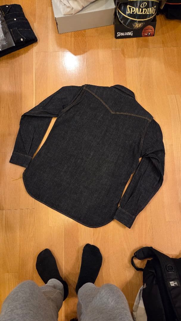 極美品！アイアンハート IRON HEART ウエスタン デニムシャツ Mサイズ