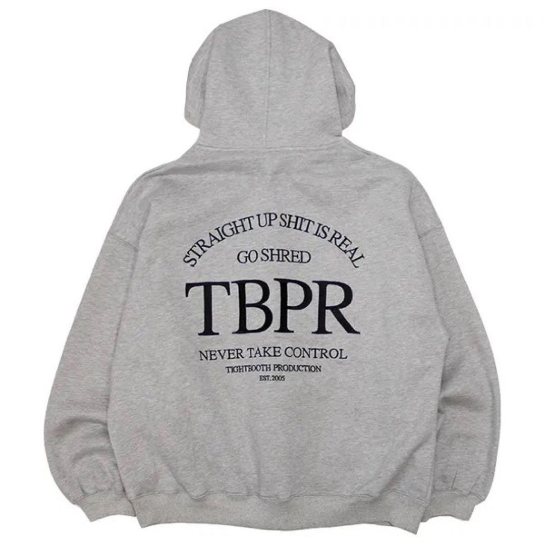 TIGHTBOOTH PRODUCTION ロゴ刺繍 スウェット パーカー