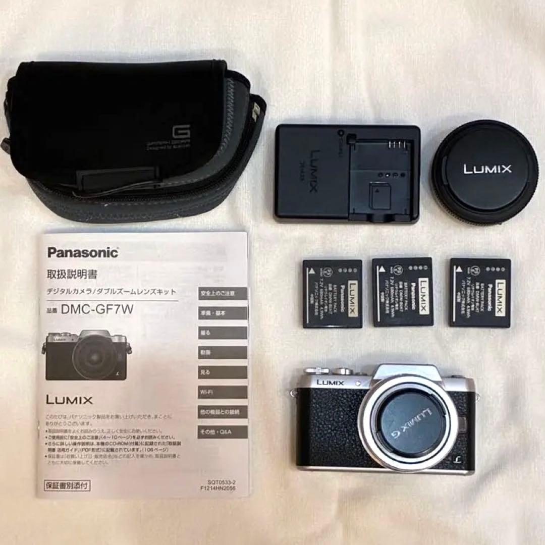 d*2様 Panasonic DMC-GF7W コンパクトデジタルカメラ　シルバ