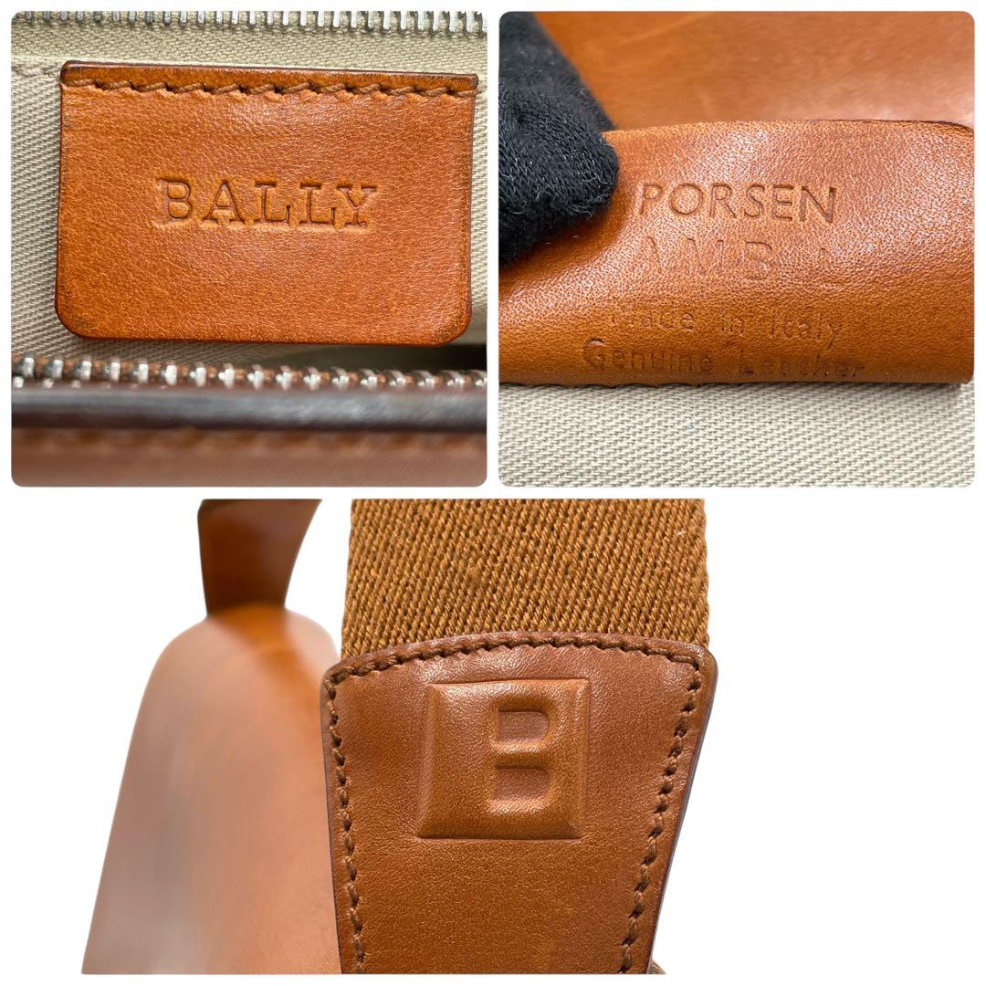 レア✨良品✨バリー ヴィンテージ メッセンジャーバッグ クロスボディ キャメル