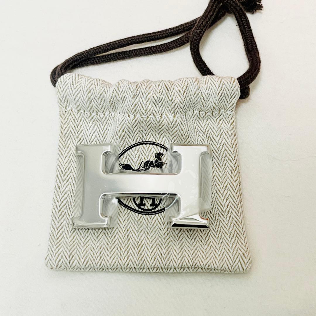 HERMES エルメス ベルトバックルH リバーシブルベルト