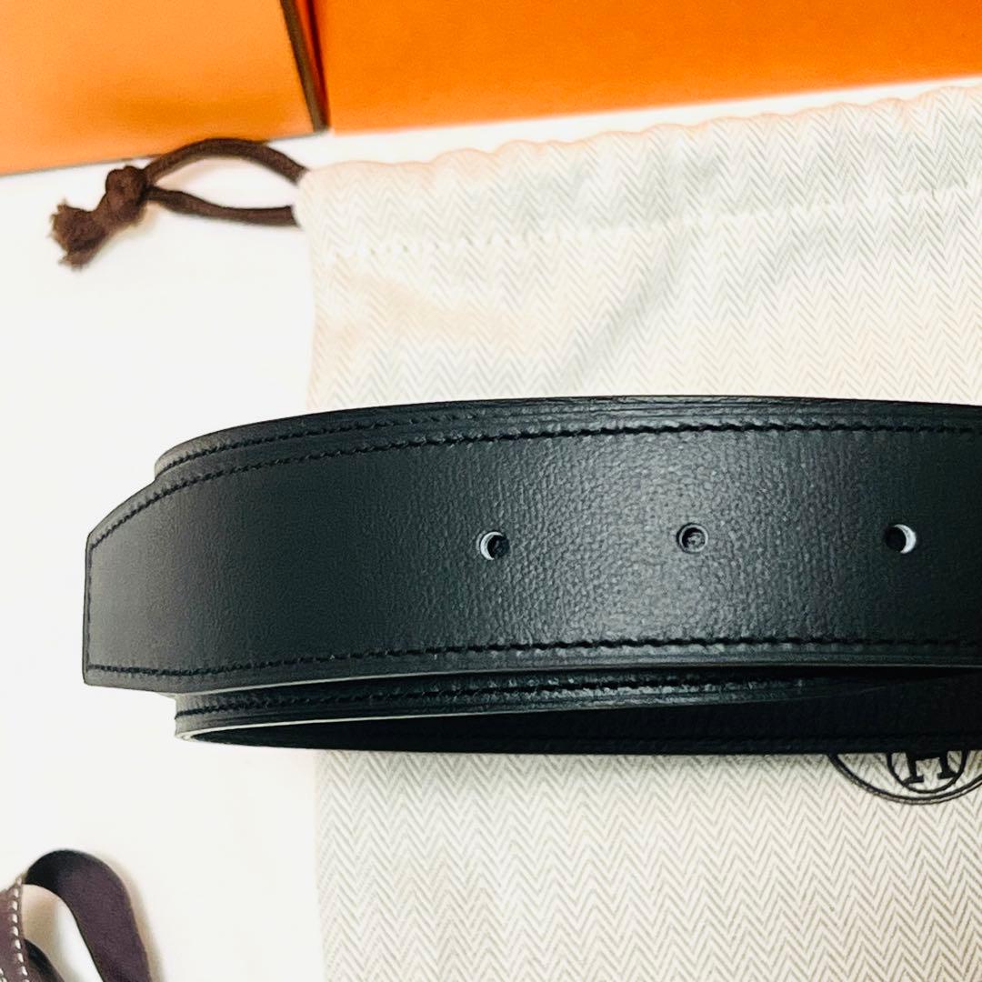 HERMES エルメス ベルトバックルH リバーシブルベルト