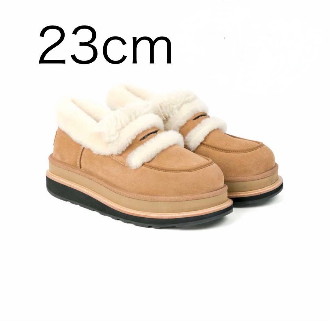 sacai × UGG Loafer Chestnut ローファー 23cm