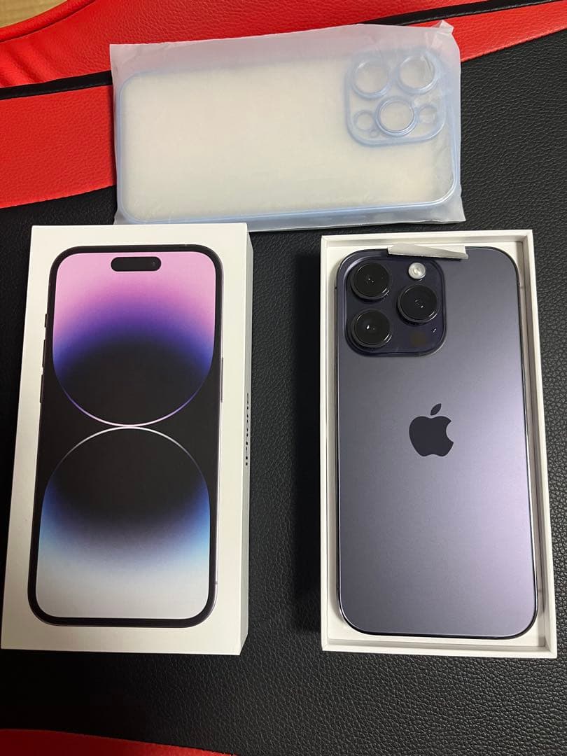 Apple iPhone 14 Pro ディープパープル 本体