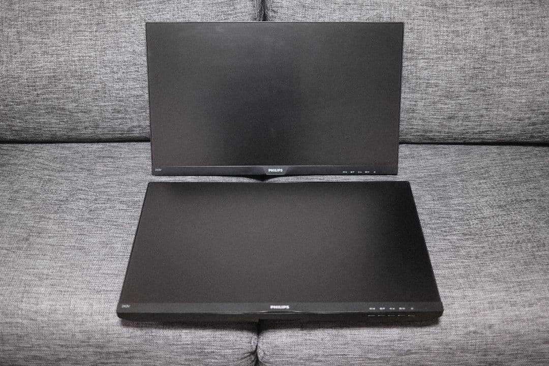 Philips デュアルモニターセット 本体