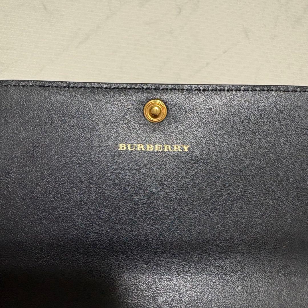 Burberry チェック柄 長財布