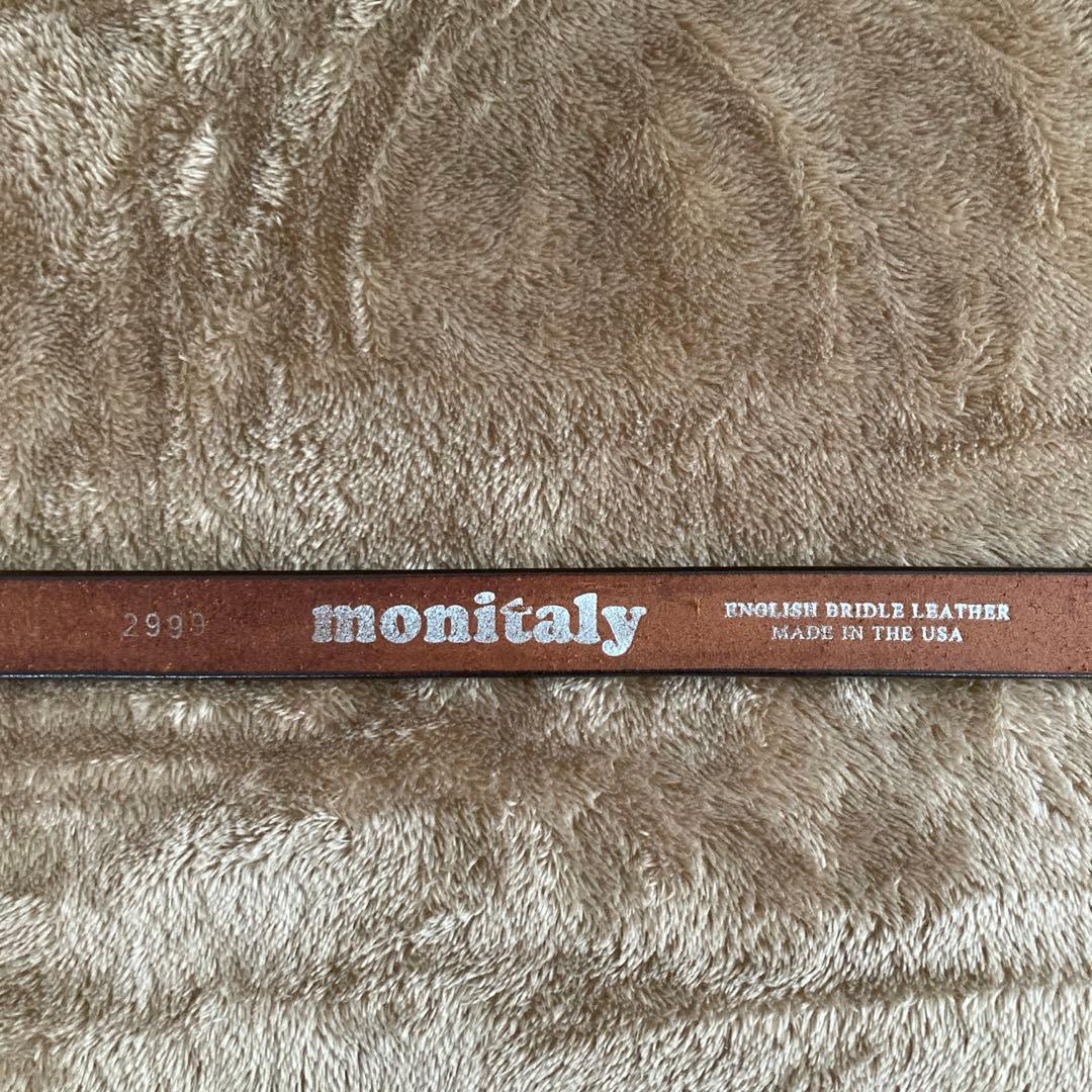 ⚠️ タロウ ⚠️ monitaly モニタリー エクストラロングレザーベルト