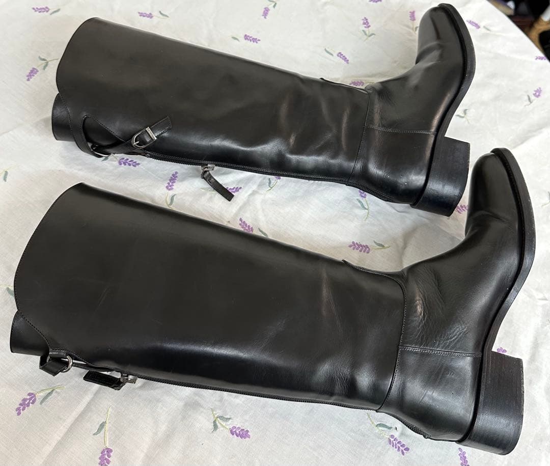 #PARTRE サルトルロングブーツ　黒　38