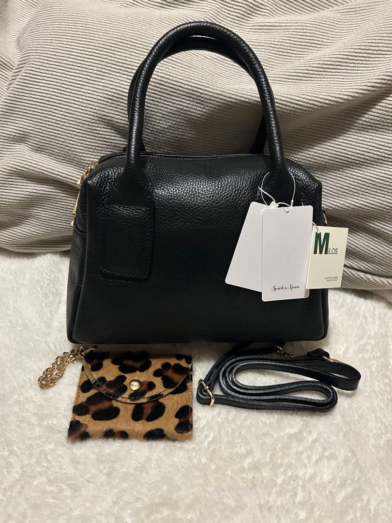 ⭐︎値下げ中⭐︎Spick & Span 別注MILOS ミニボストンバッグタグ付き