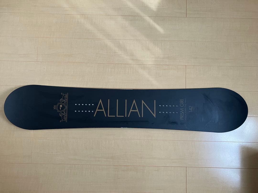 スノーボード板&ビンディング　ALLIAN PRISM girl、FLUX