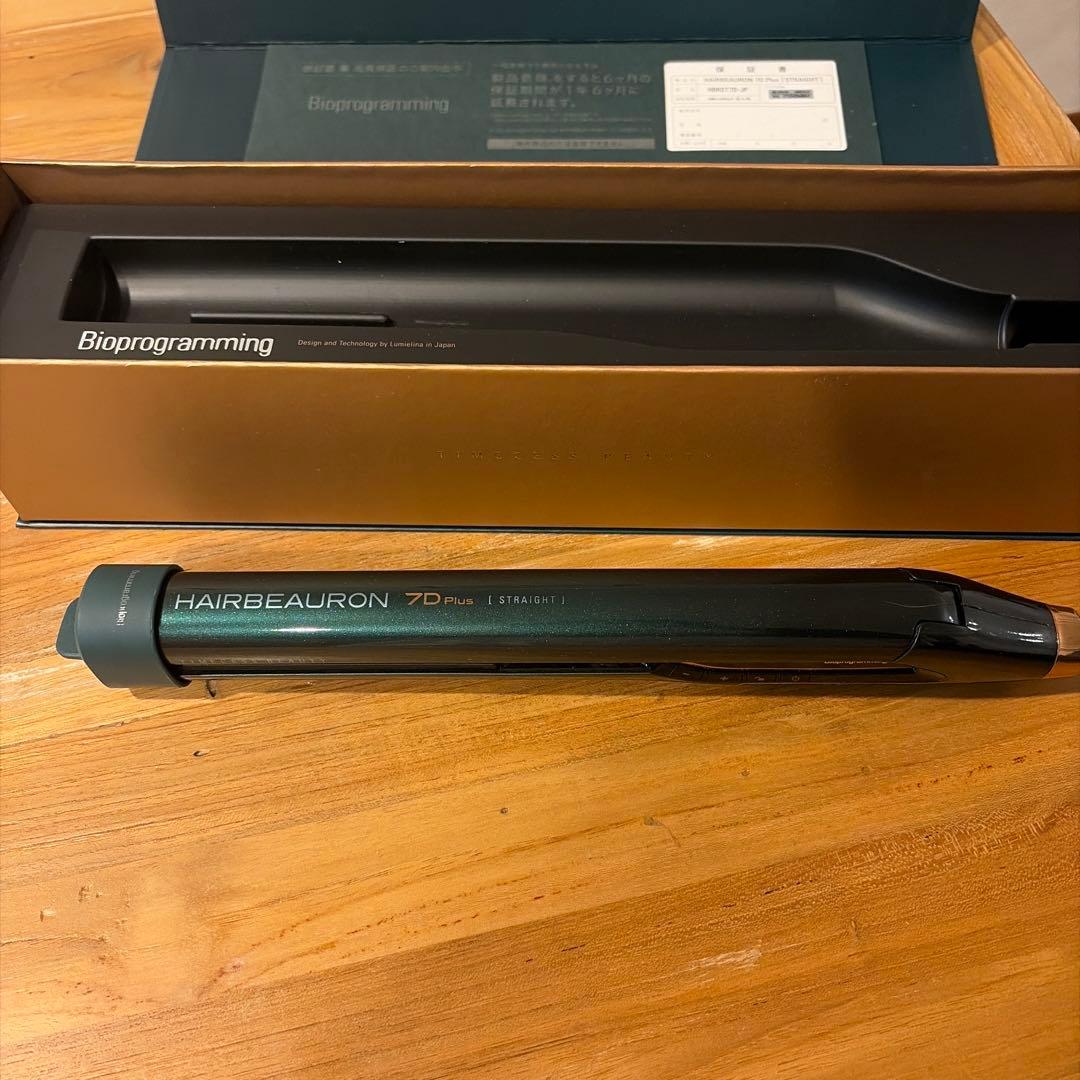 HAIRBEAURON 7D Plus ストレートヘアアイロン　レプロナイザー