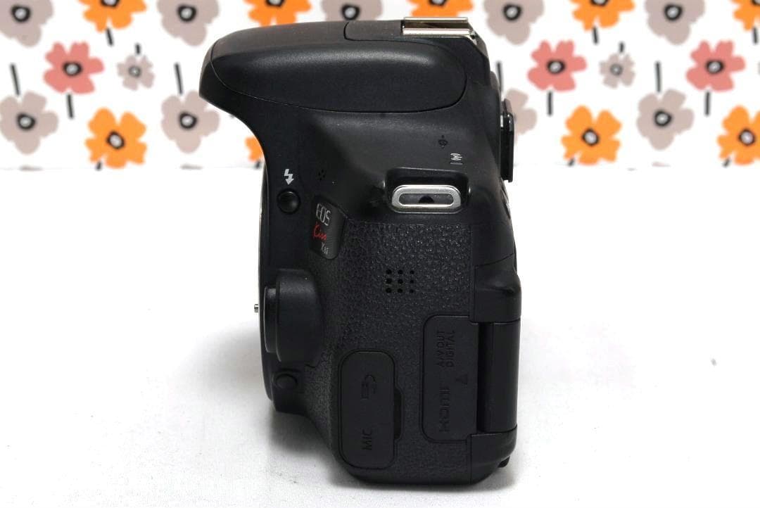 【返品保証】❤Canon Kiss X8i❤Wi-Fi画像転送❤ダブルレンズ❤