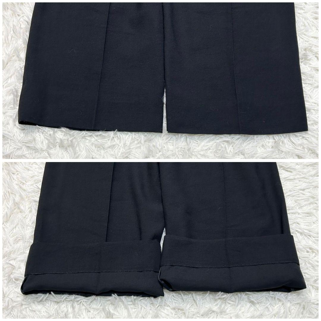 【美品】iCB パンツスーツ セットアップ カジュアル ゆったり ブラック