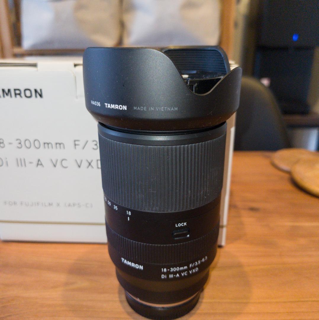 【箱あり】tamron 18-300mm F/3.5-6.3 xマウント用