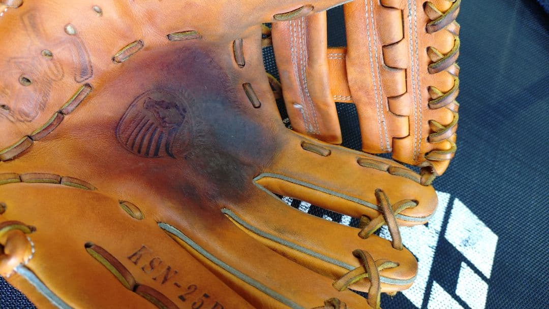 Slugger KSN-25PS 軟式用グローブ オレンジ 内野用