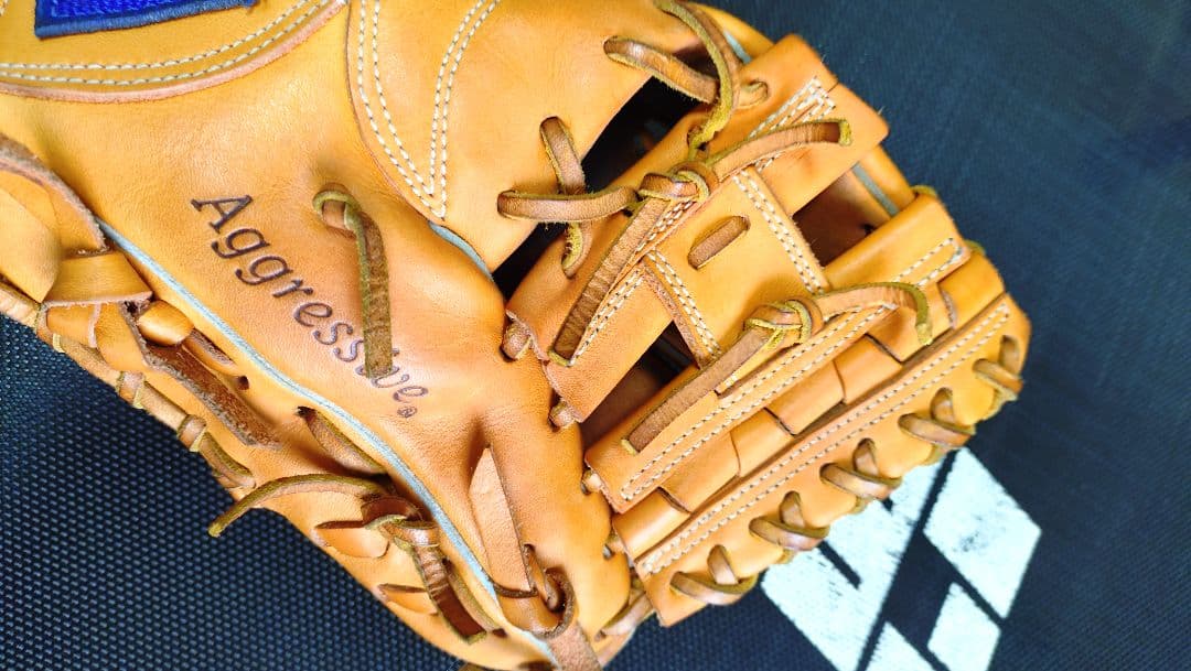 Slugger KSN-25PS 軟式用グローブ オレンジ 内野用