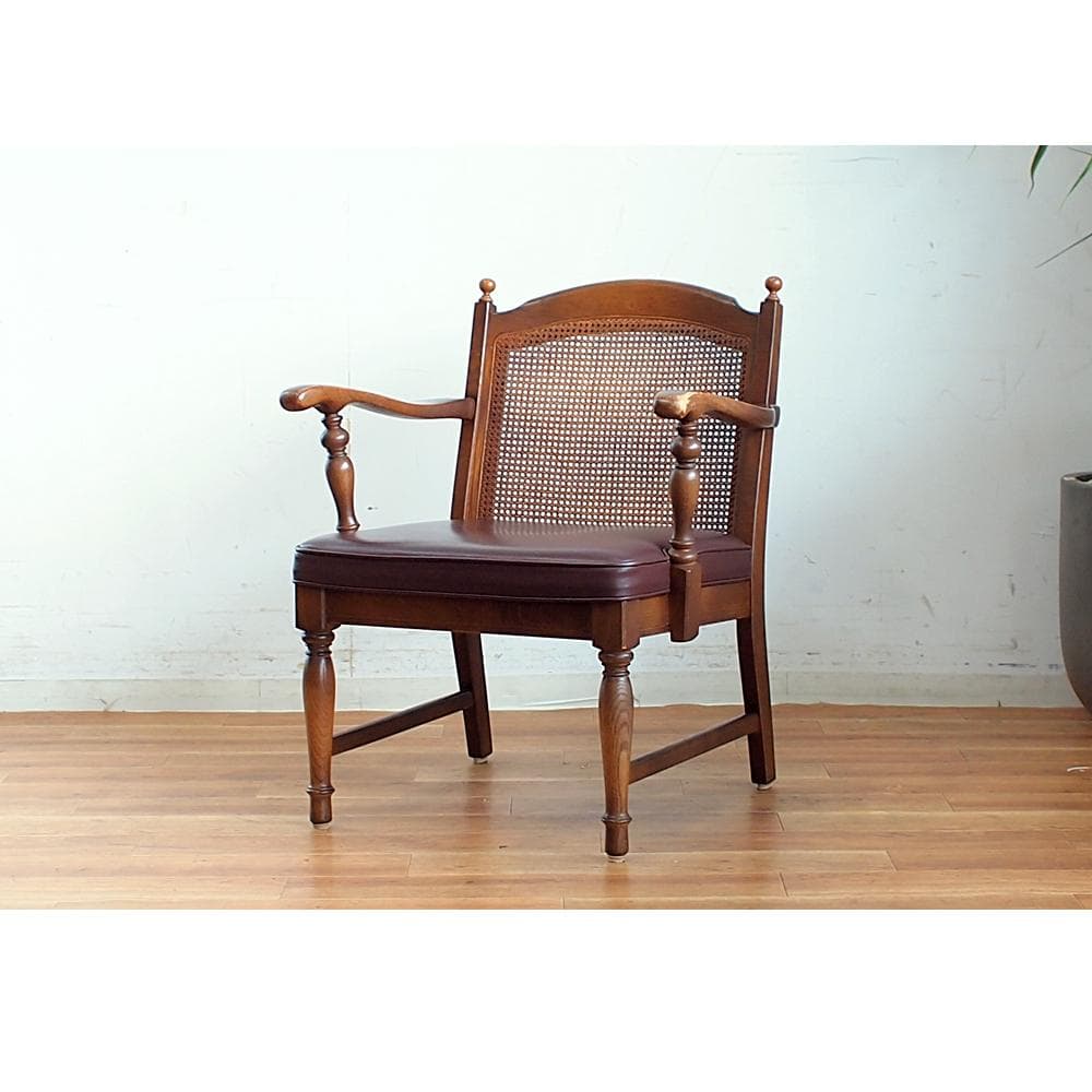 飛騨産業 キツツキ アームチェア ビンテージ オールド レトロ 肘掛椅子