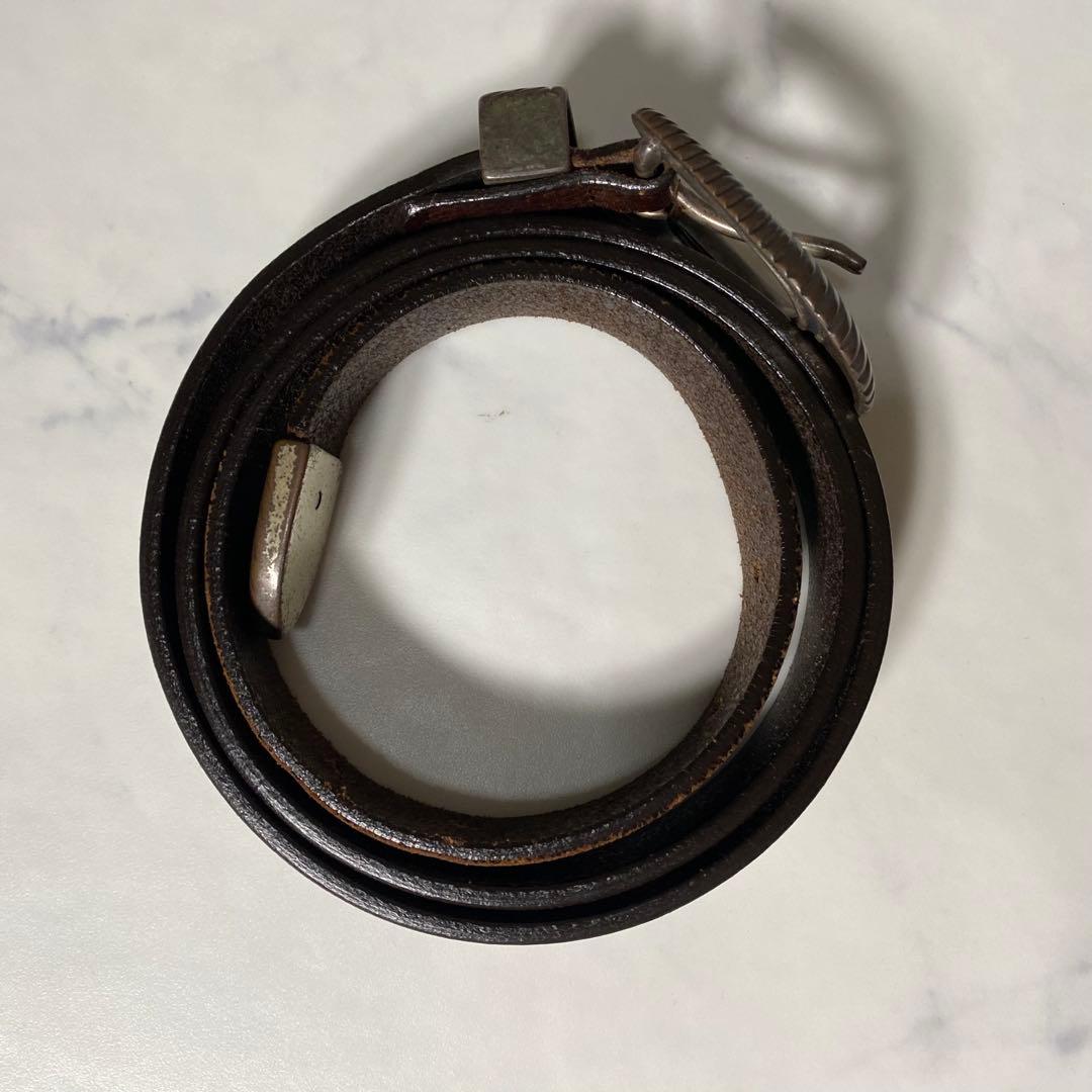 【良品】WILLIAM　ウエスタンベルト　 ビームス エフコラボ　レザー　別注