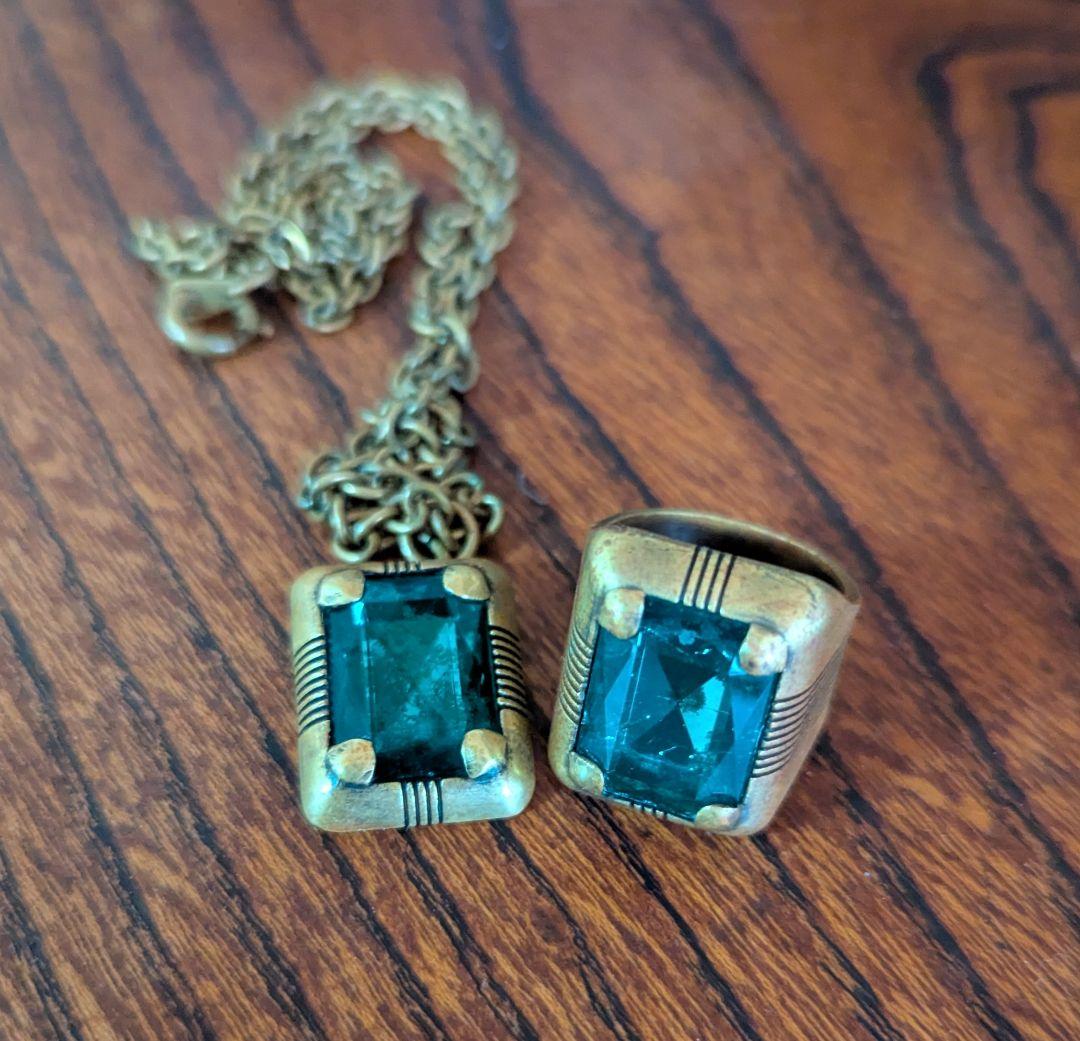 ドライボーンズ　ネックレス　リング　セット