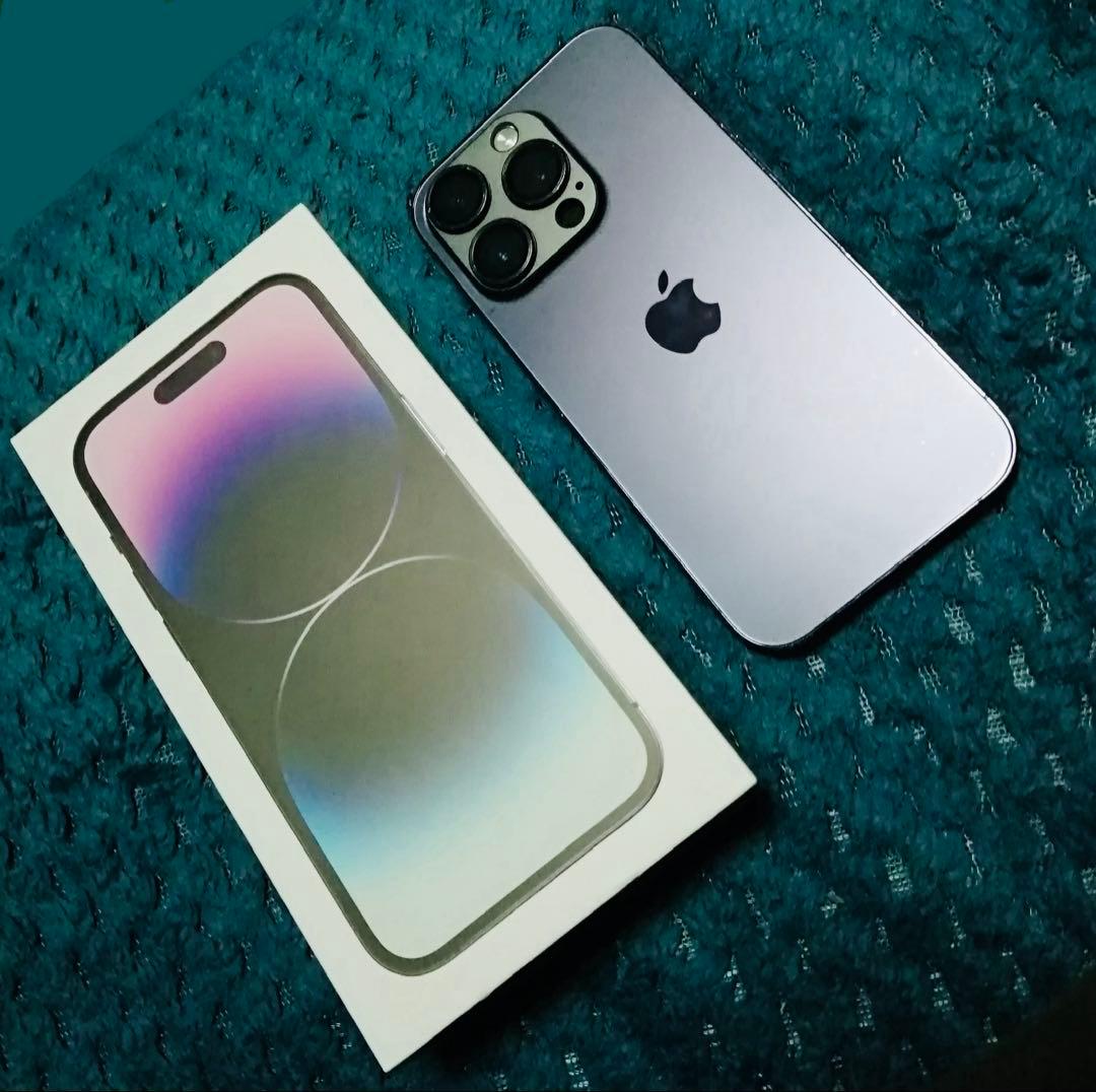 iPhone 14 pro 128GB パープル　SIMフリー