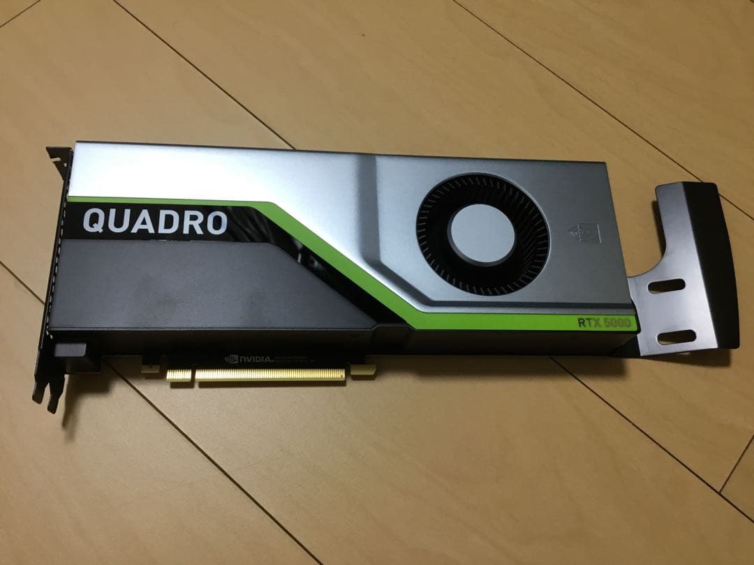 NVIDIA QUADRO RTX5000 グラフィックボード 16GB 中古品
