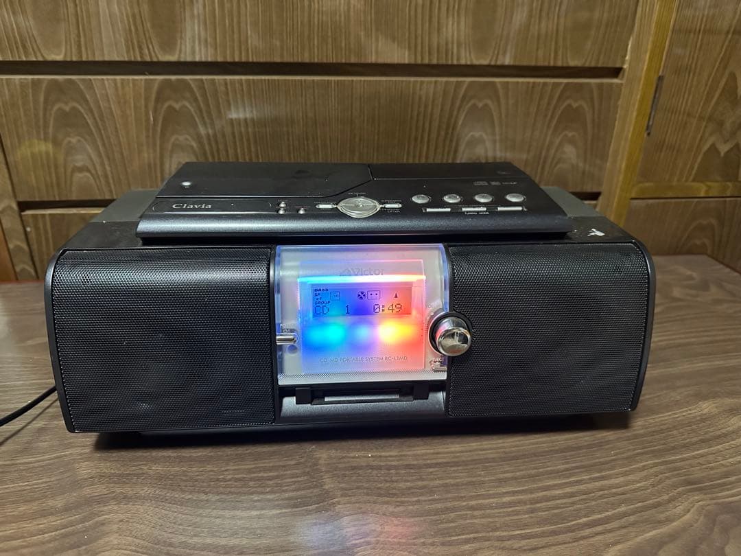 Victor CD・MDポータブルシステム RC-L1MD