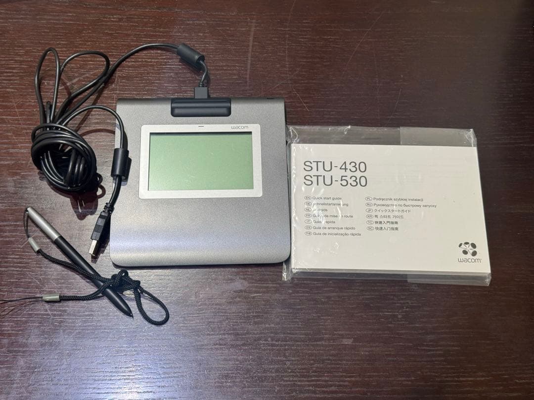 Wacom サインタブレット　STU-430