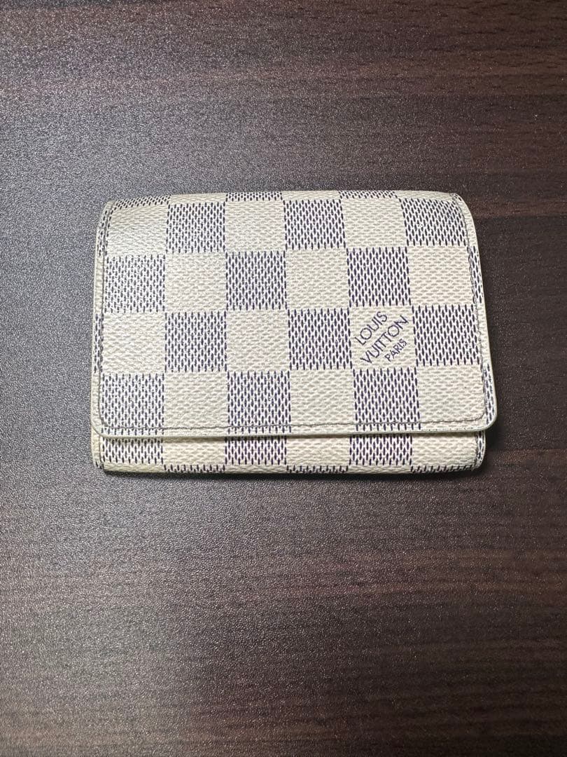 Louis Vuitton ダミエ・エベヌ 名刺入れ