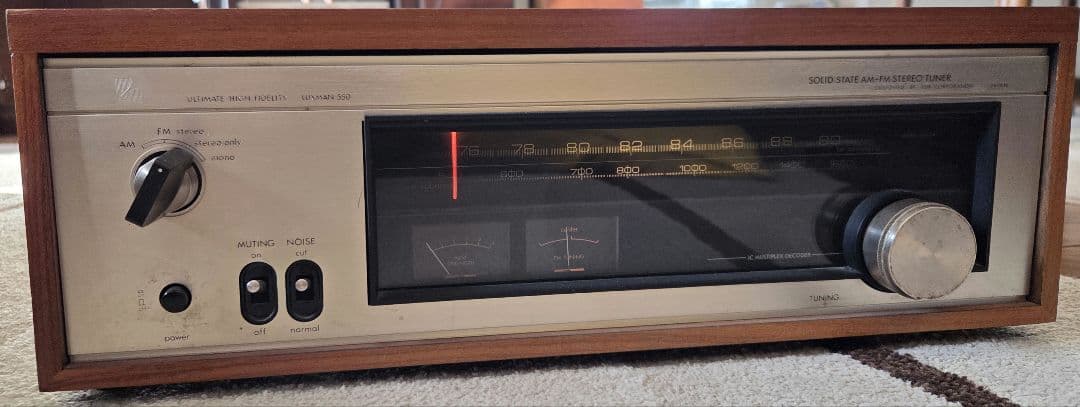 LUXMAN T-550 AMFMチューナー