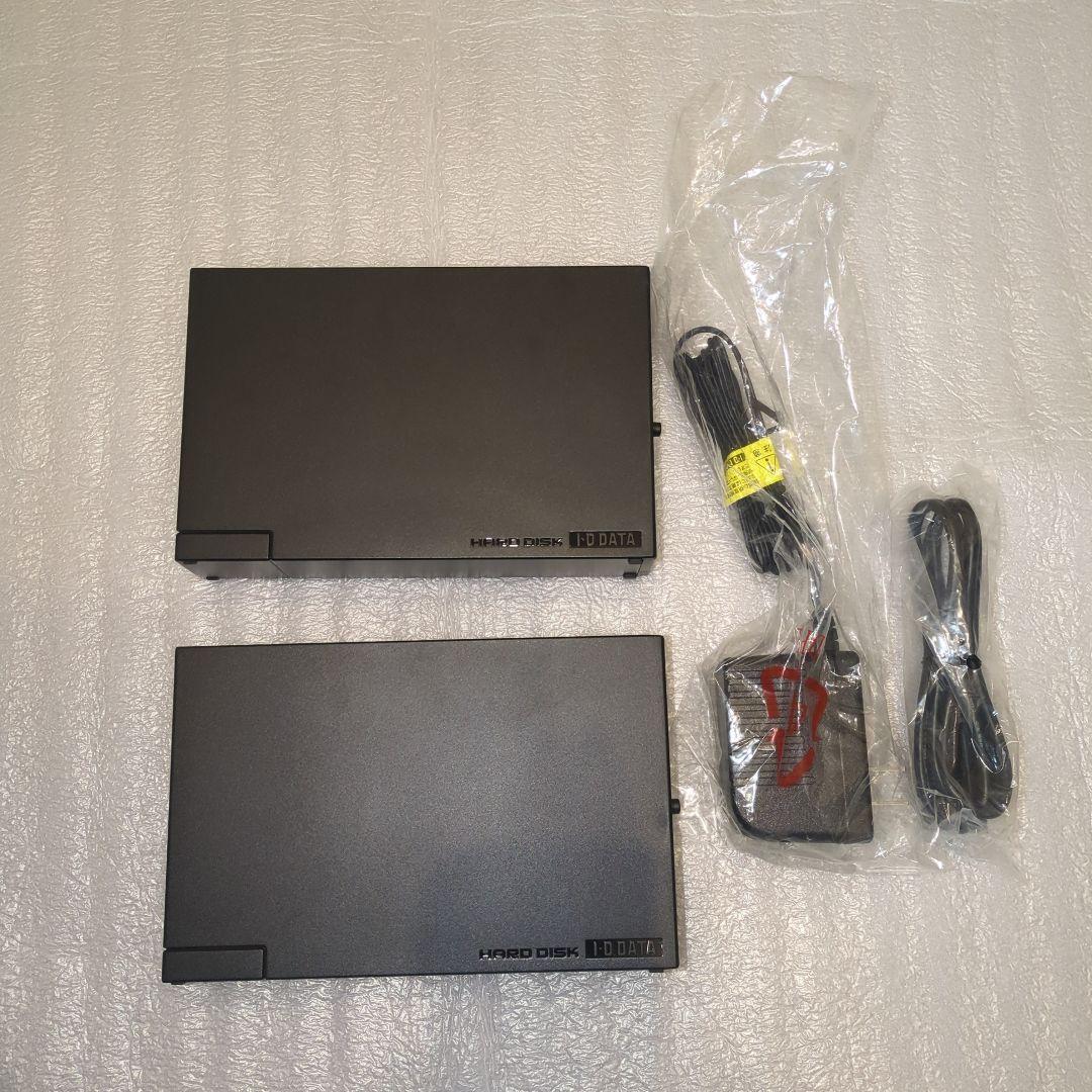 【ぱかやん】I-O DETA製 外付けハードディスク 3TB×2台 6TB