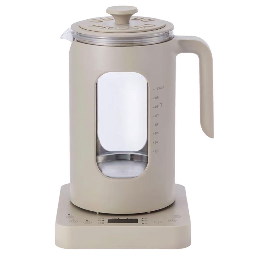 新品未使用 BRUNO 温度調節マルチケトル Warm Gray