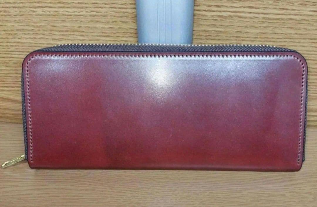 塩原レザーコードバン （ホーウィン/オイル仕上げ/#2色/ゴールド色）