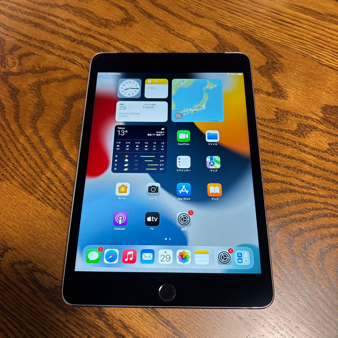 美品 ipad mini4 128GB Wi-Fi + Cellular