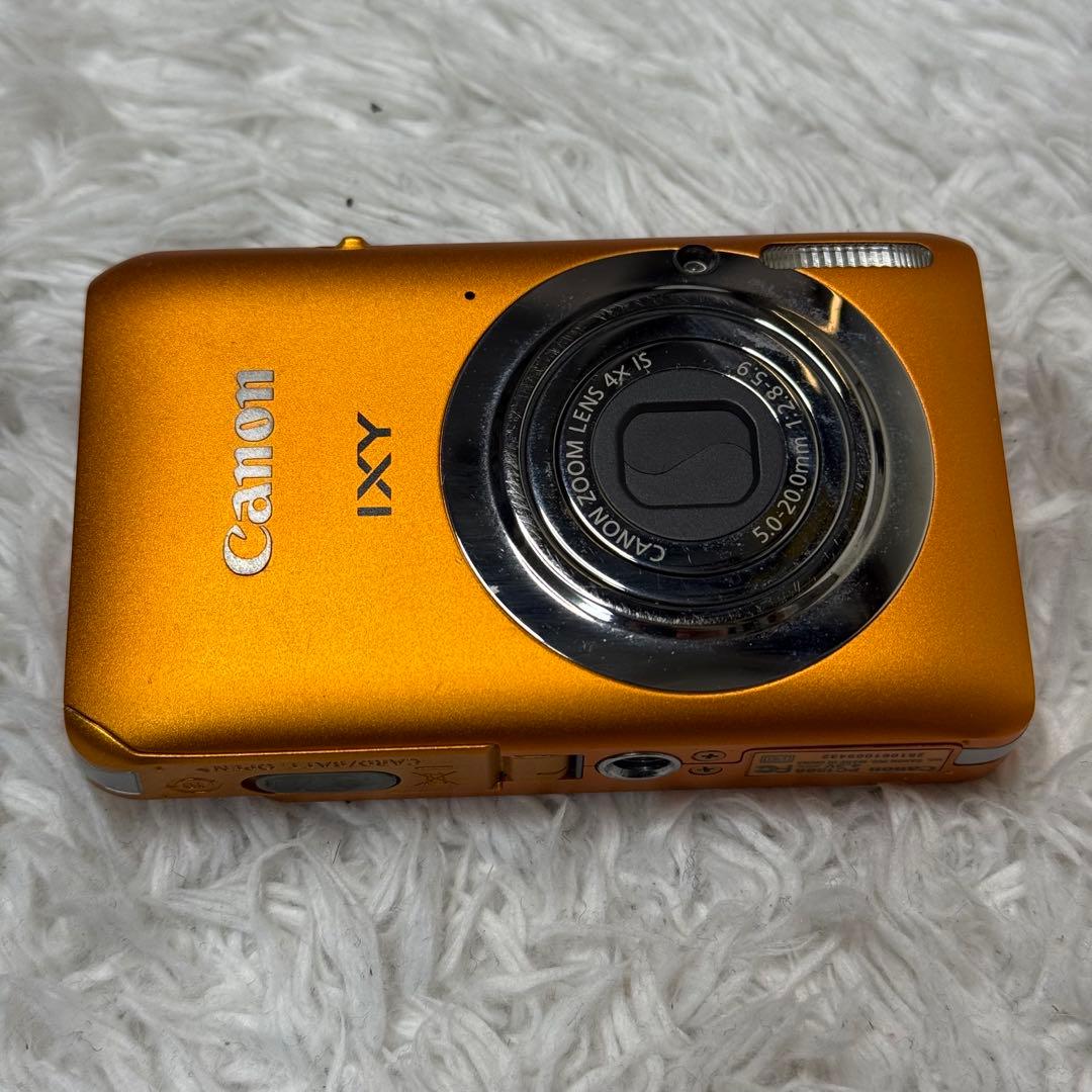 CANON IXY 210F 動作確認済 デジタルカメラ オレンジ OR