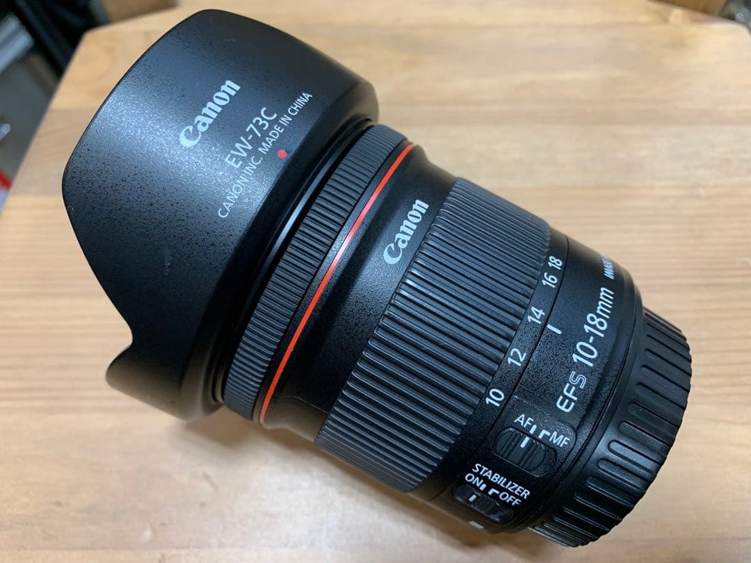 レンズ(ズーム) Canon EF-S 10-18mm f/4.5-5.6 IS STM