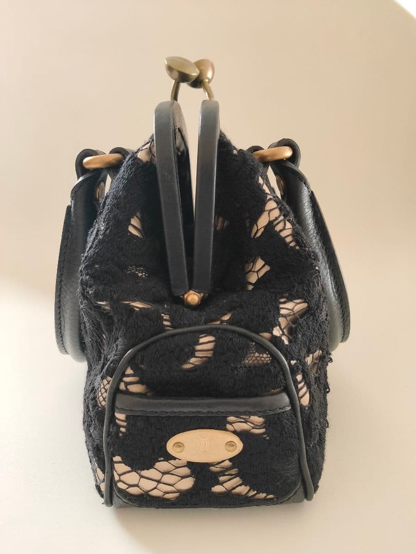 【特価！レア⠀】セリーヌトリオンフがま口手提げバッグ