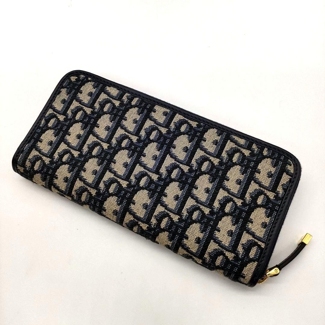 【新品未使用・現行品】ディオール オブリーク ラウンドジッピーウォレット 長財布