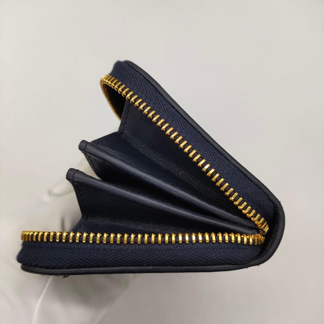 【新品未使用・現行品】ディオール オブリーク ラウンドジッピーウォレット 長財布