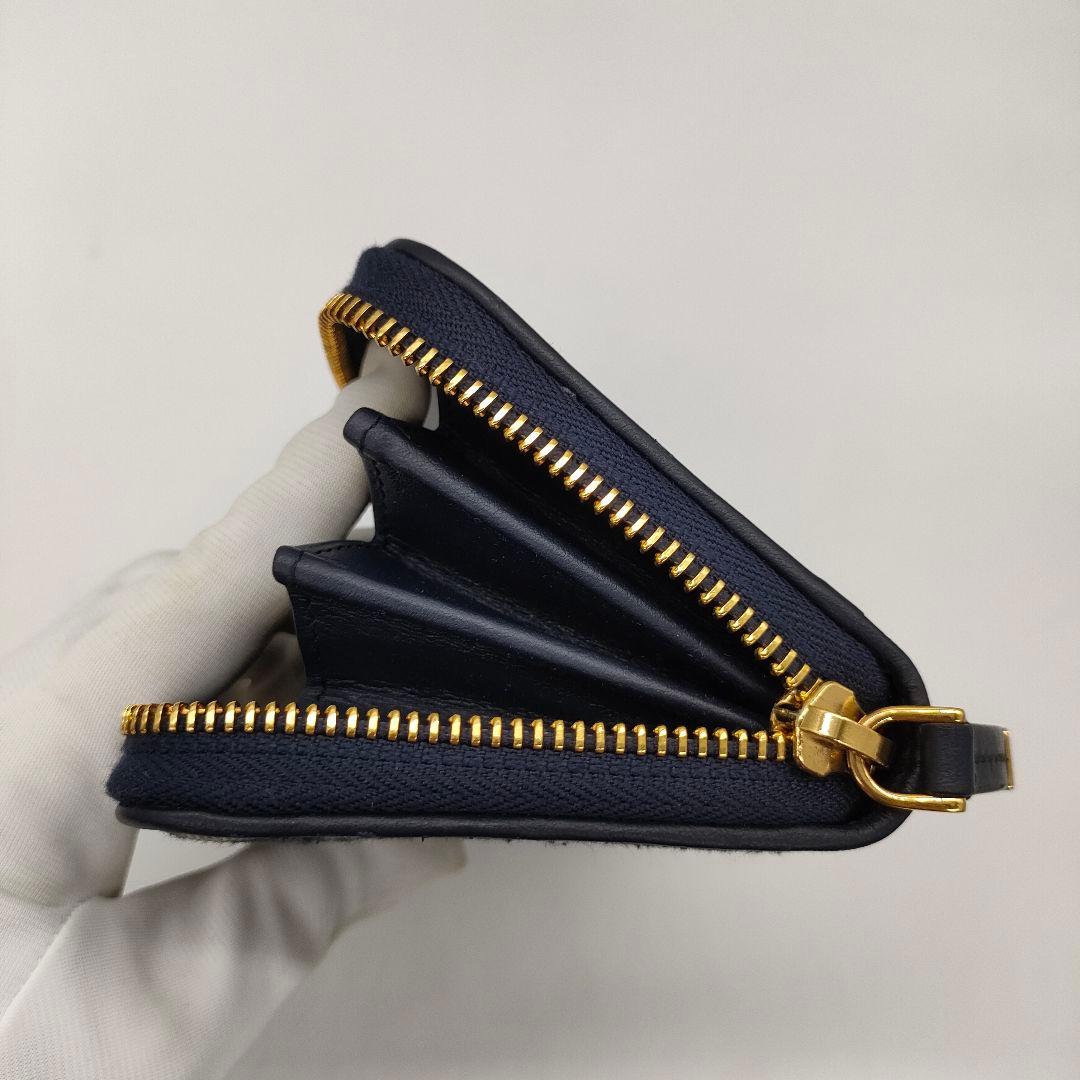 【新品未使用・現行品】ディオール オブリーク ラウンドジッピーウォレット 長財布