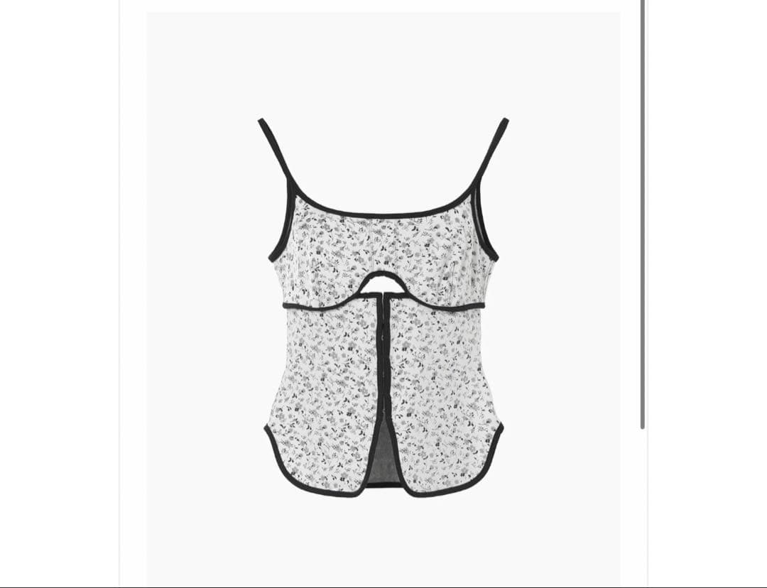 mame キャミソール　25fw